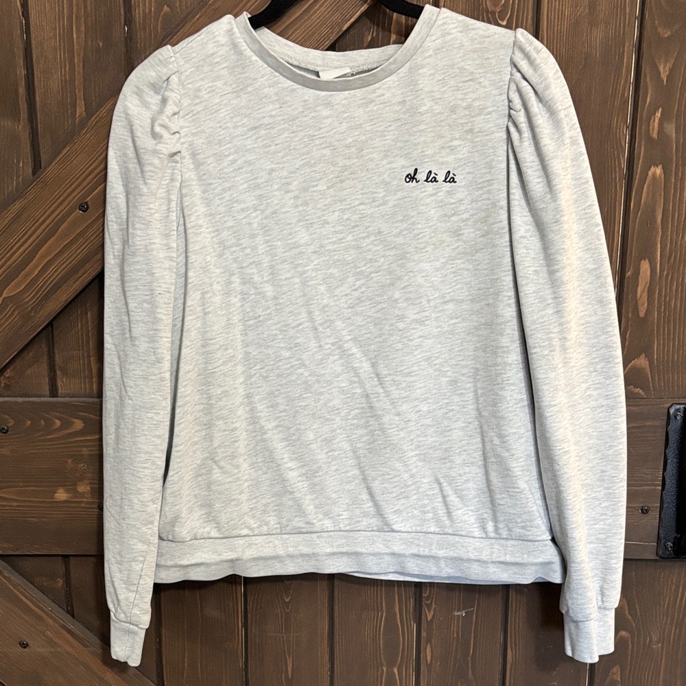 H&M Embroidered Sweatshirt